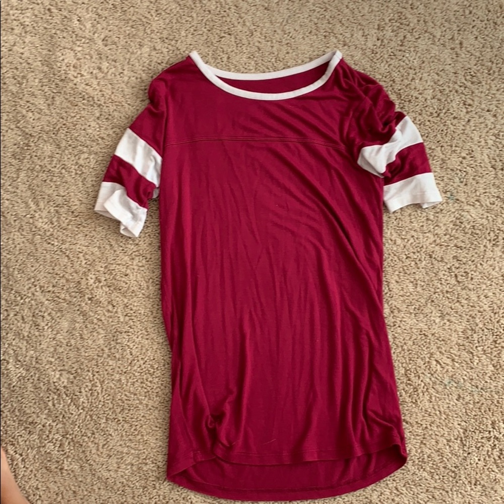 Cute red and white shirt
